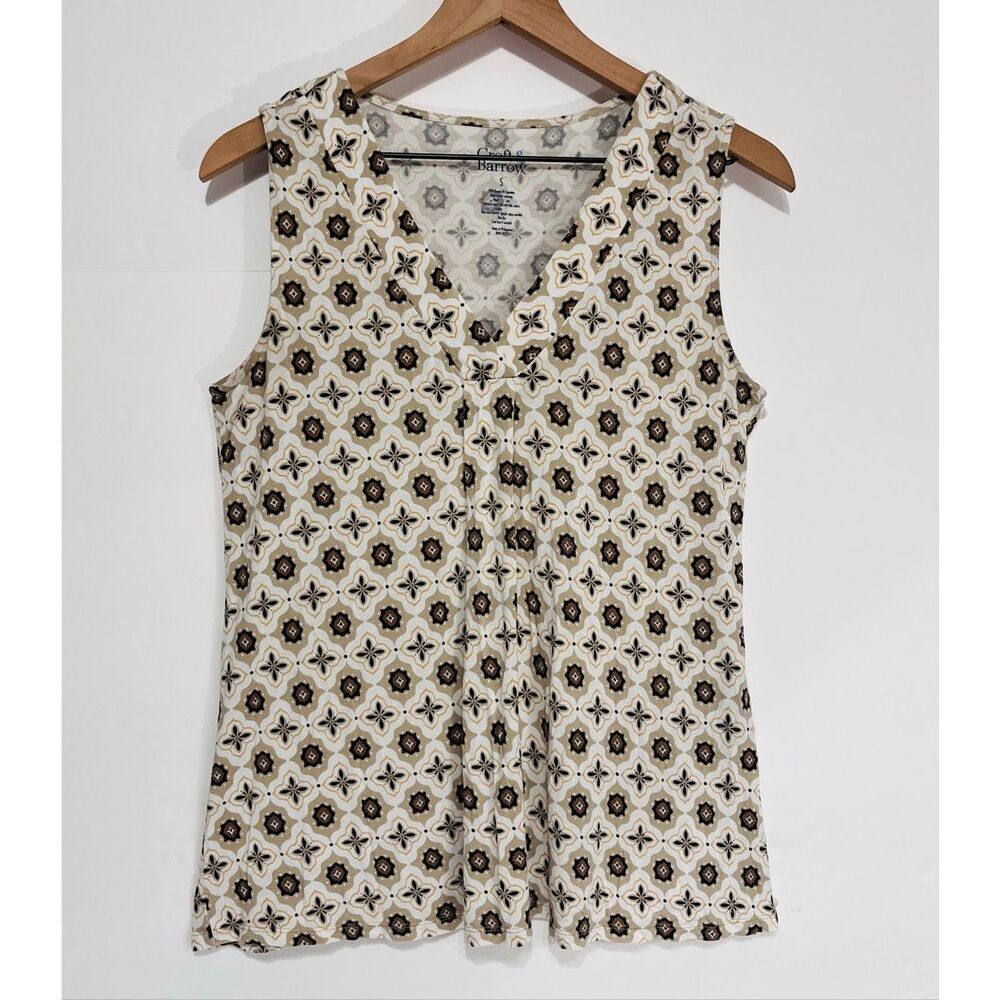 Croft & Barrow Sleeveless Top   Size S